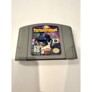 Tetrisphere Nintendo 64 N64 Video Game Puzzle Multiplayer